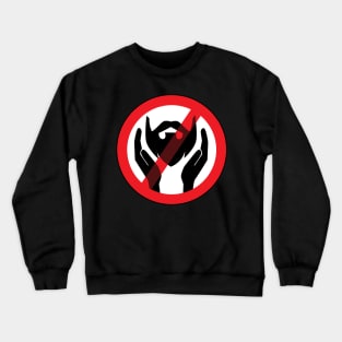 Beardy No Touchy Crewneck Sweatshirt